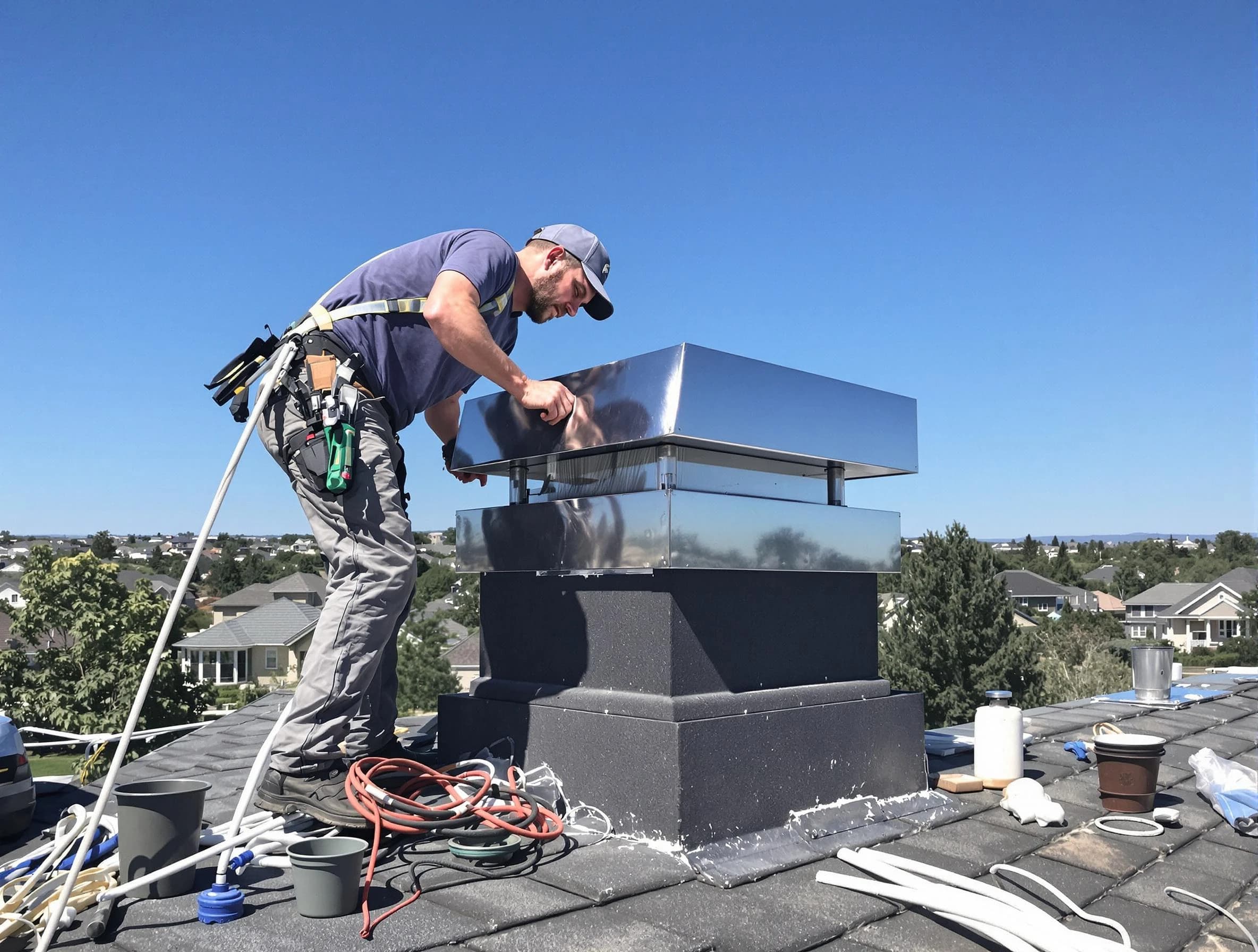 Chimney Cap Services service in Lochbuie, CO
